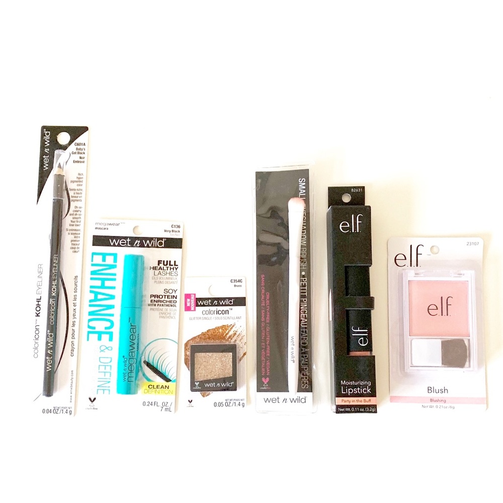 Elf and WetnWild Makeup Lot 💄